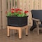Mayne Fairfield 24x24 Elevated Garden Bed - Black 4888-B - alternate 3